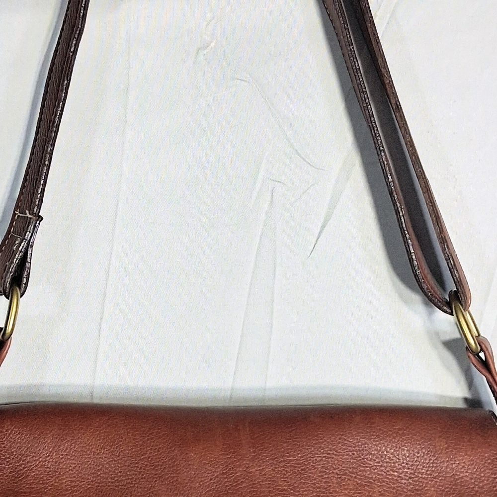 Avorio Vera Pelle Italian Fine Buttery Leather Magnetic Snap Shoulder/Sling Bag - Picture 11 of 12